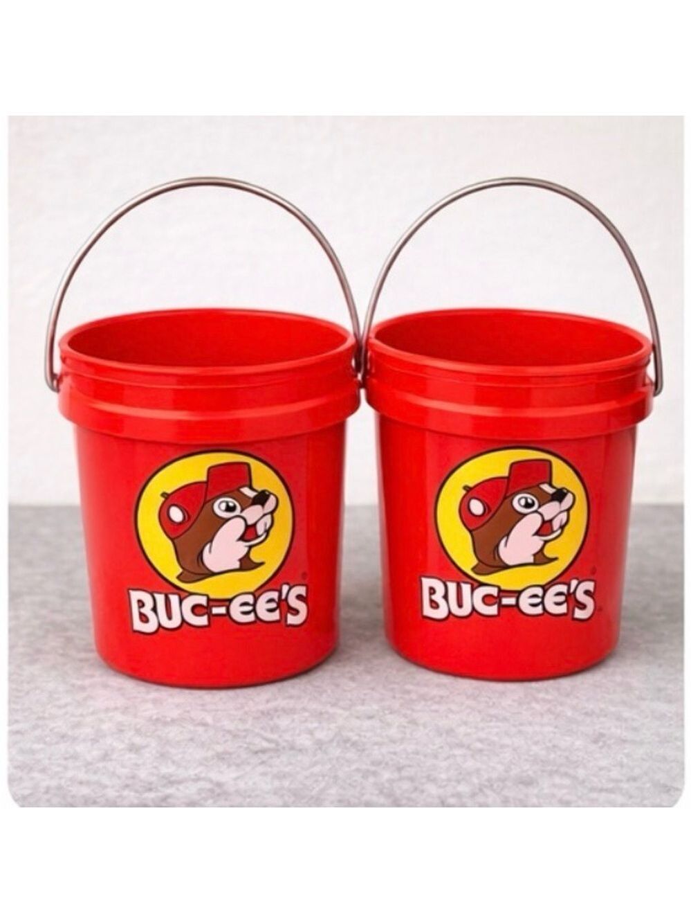 Buc-ee’s Mini Buckets 2-Pack 🦫❤️ | Cute Desk Storage / Makeup Holder / Gift Idea